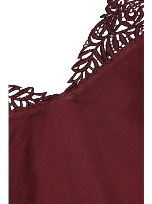 Top in raso con pizzo TWINSET | 252TP248105609