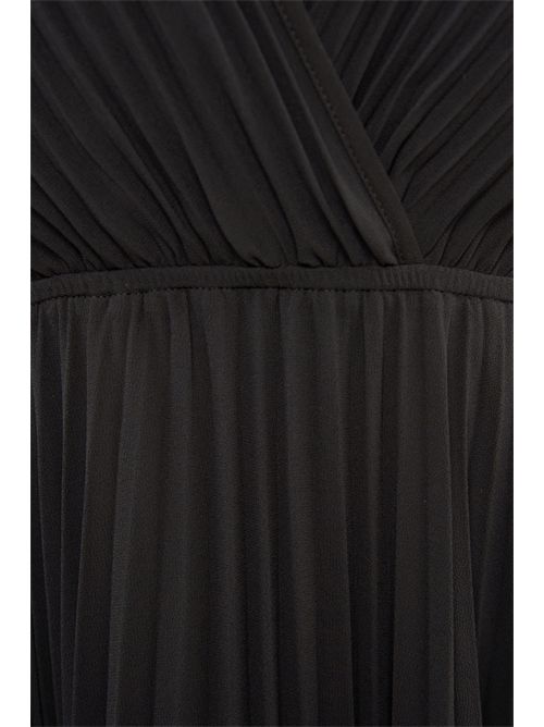 Abito in tulle plissettato Nero TWINSET | 252TP264100006