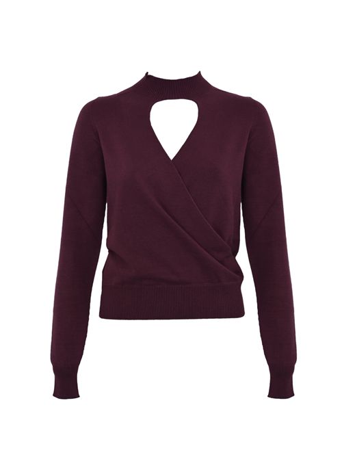 Maglia cut-out a incrocio TWINSET | 252TP306005609