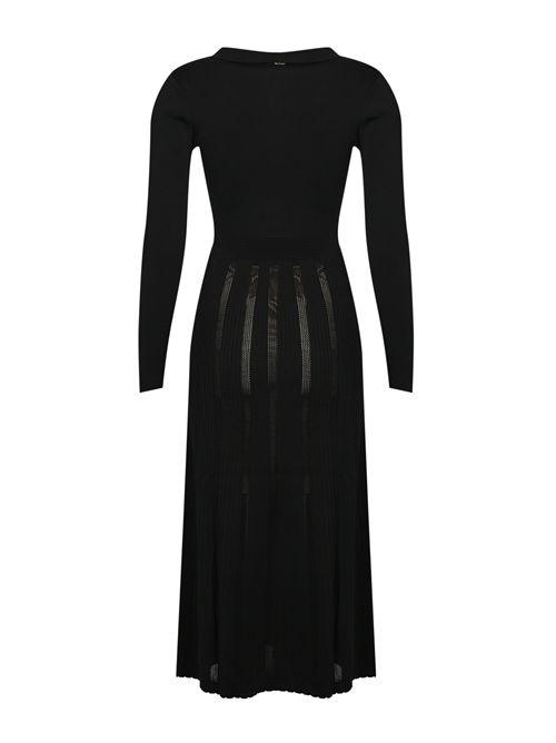 Abito in maglia di viscosa con trasparenze TWINSET | 252TP311000006