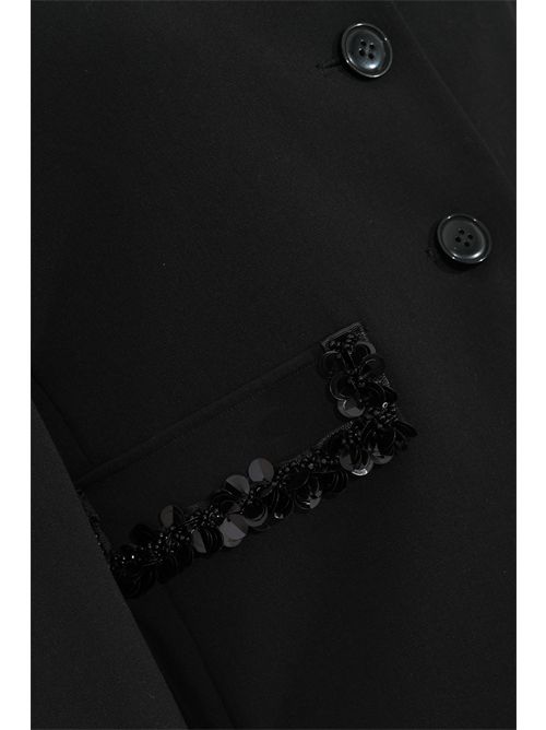 Giacca in crêpe con ricami di paillettes TWINSET | 252TT223000006