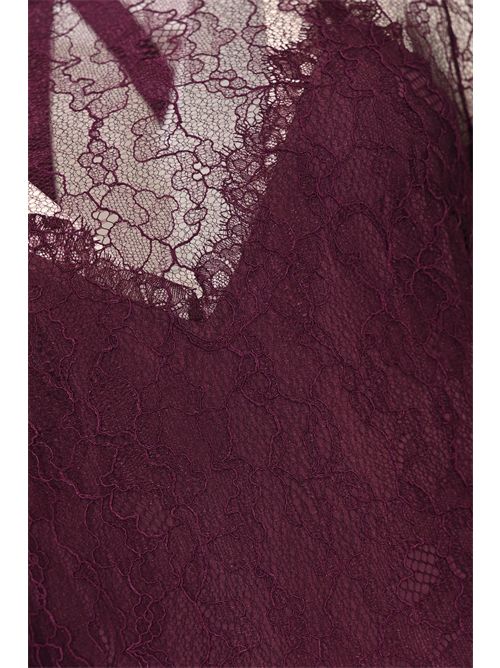 Abito lungo in pizzo e viscosa TWINSET | 252TT226112635