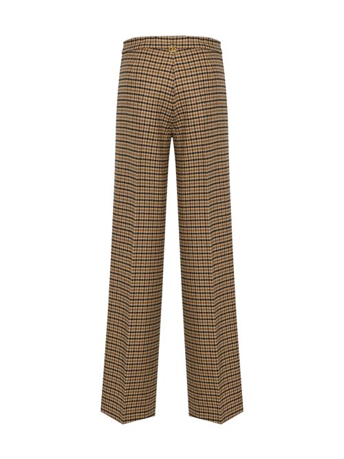 Pantaloni in misto lana check TWINSET | 252TT242112884