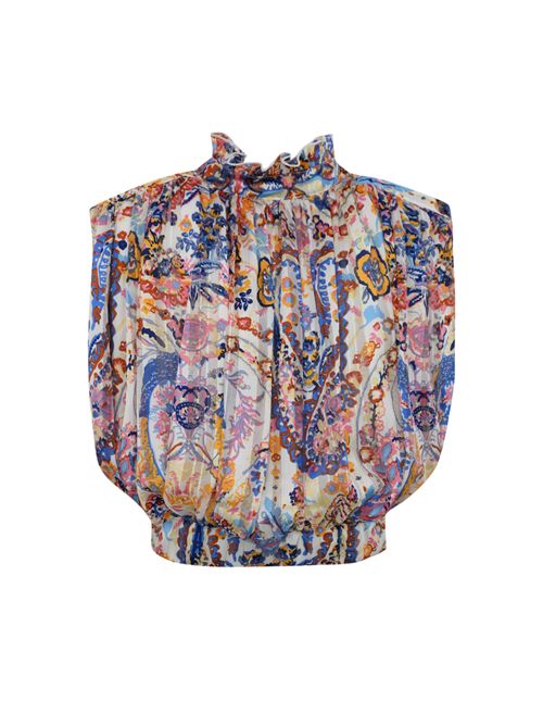 Camicia con stampa cachemire AMOSA | A25SSCA11UV