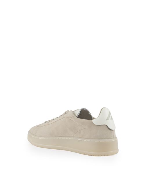 Sneakers Dallas Low in suede Marshmallow e Papyrus AUTRY | ADLMUE10