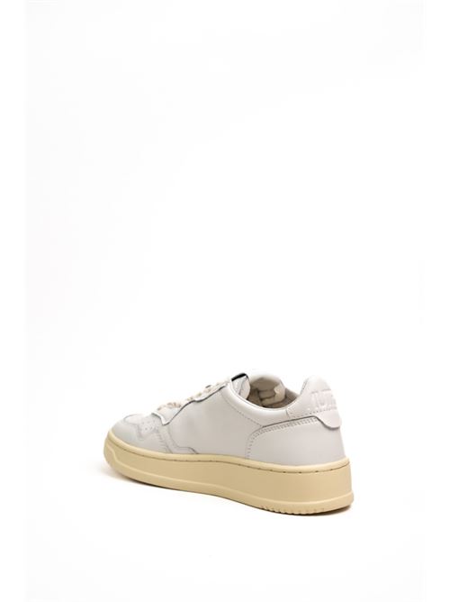 Sneakers Autry Medalist Low in pelle Bianco AUTRY | AULMLL15