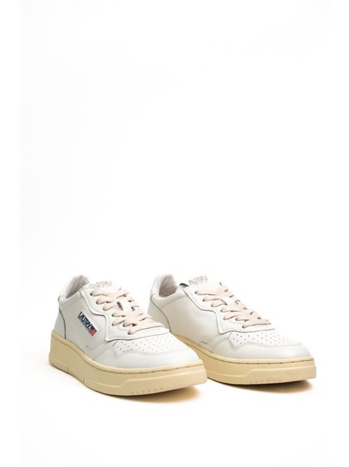 Sneakers Autry Medalist Low in pelle Bianco AUTRY | AULMLL15