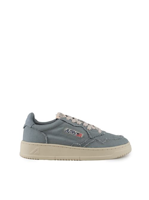 Sneakers Autry Medalist Low in denim Silver Blue AUTRY | AULWDE02