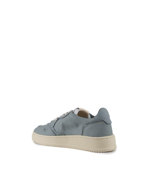 Sneakers Autry Medalist Low in denim Silver Blue AUTRY | AULWDE02