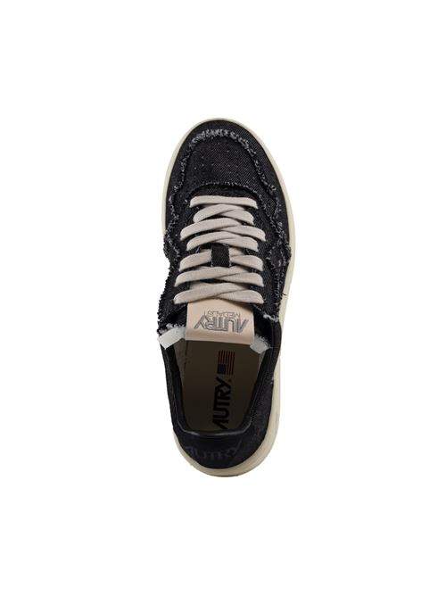 Sneakers Autry Medalist Low in denim Black AUTRY | AULWDE04