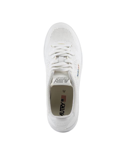 Sneakers Medalist Easeknit Low in tessuto traforato Bianco AUTRY | EKLMKN01