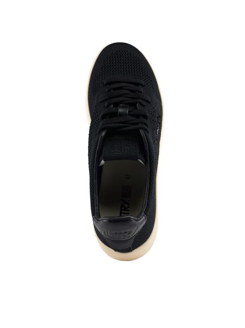 Sneakers Medalist Easeknit Low in tessuto traforato Nero AUTRY | EKLMKN18