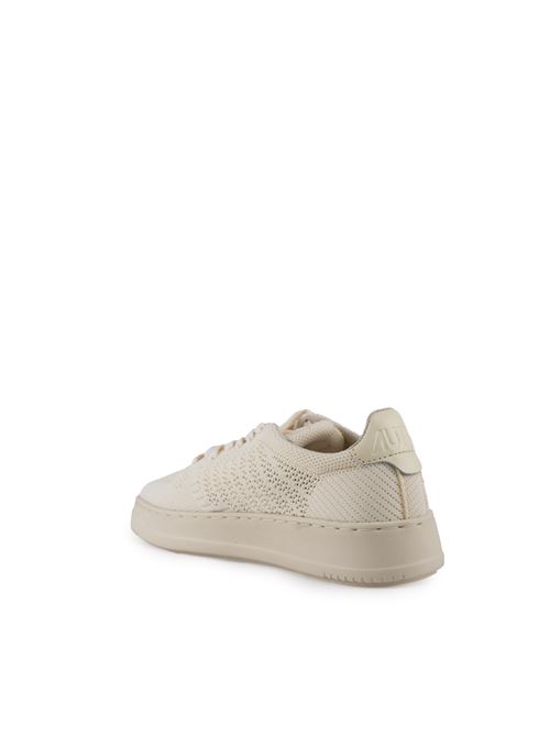 Sneakers Medalist Easeknit Low in tessuto traforato Ivory AUTRY | EKLWNK10