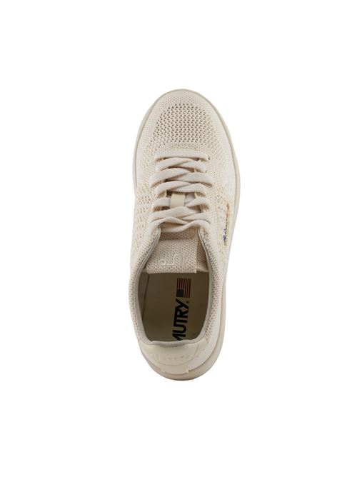 Sneakers Medalist Easeknit Low in tessuto traforato Ivory AUTRY | EKLWNK10