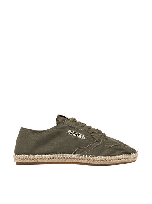 Espadrillas Sandy in canvas Military AUTRY | ESLMCV04