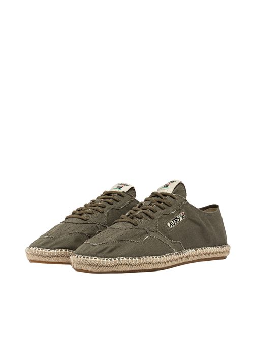 Espadrillas Sandy in canvas Military AUTRY | ESLMCV04
