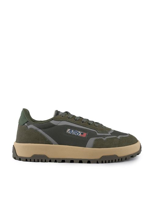 Sneakers Wildpace Low in mesh e suede Schio e Military AUTRY | LDLMAK02