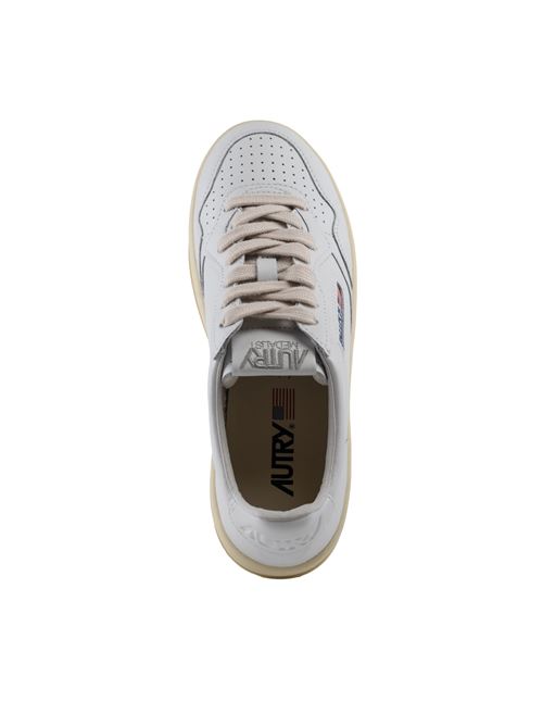 Sneakers Autry Medalist Platform in pelle Bianco AUTRY | PTLWLL15