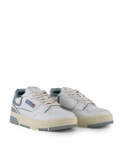 Sneakers Autry CLC in pelle e suede Bianco/Carta da zucchero AUTRY | ROLWMM45