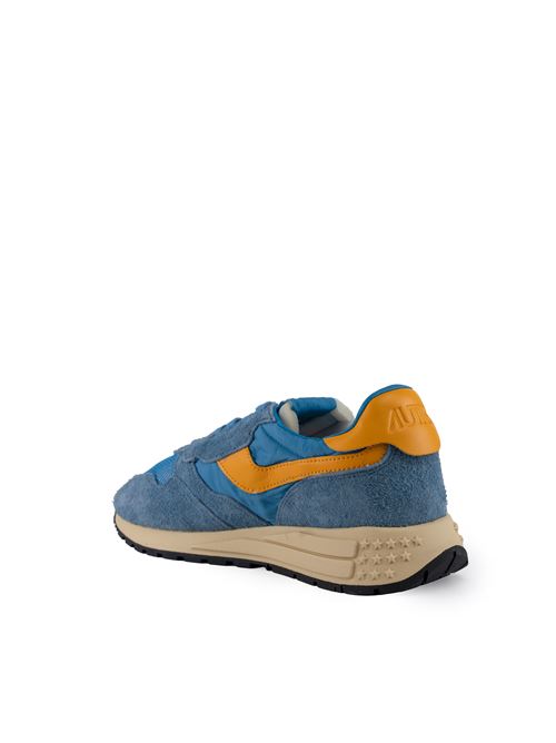 Sneakers Autry Reelwind Low in nylon e suede Cenble e Fus AUTRY | WWLMUT02