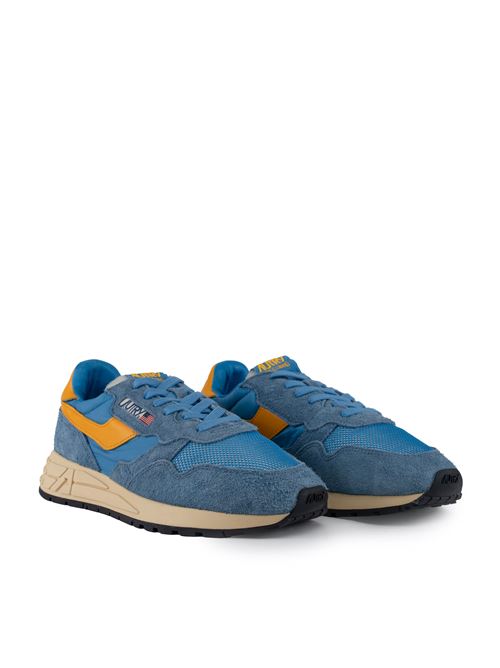 Sneakers Autry Reelwind Low in nylon e suede Cenble e Fus AUTRY | WWLMUT02