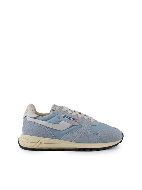 Sneakers Reelwind Low in nylon e suede Celestial Blue AUTRY | WWLWNC15