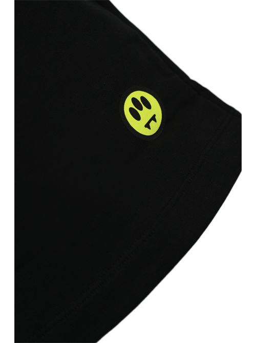 Bermuda shorts logo in cotone Nero Barrow | S5BWUABE089110