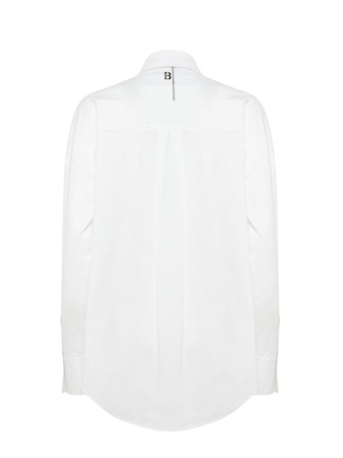 Camicia in popeline con collana Bianco BLUGIRL | RA5029T294311111
