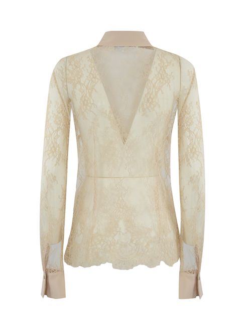 Camicia in pizzo con ricamo floreale BLUGIRL | RA5113J488130907