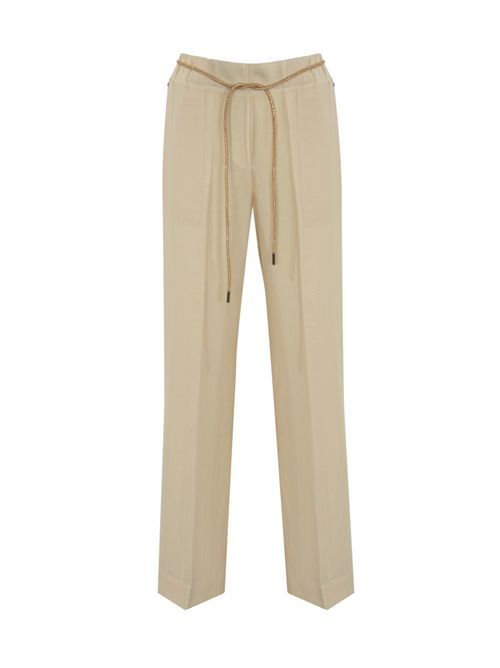 Pantalone palazzo in tencel BLUGIRL | RA5125T294830907