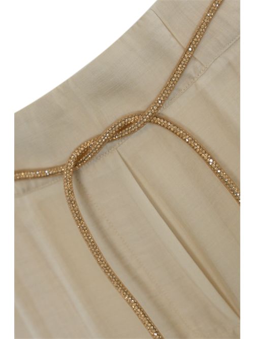Pantalone palazzo in tencel BLUGIRL | RA5125T294830907