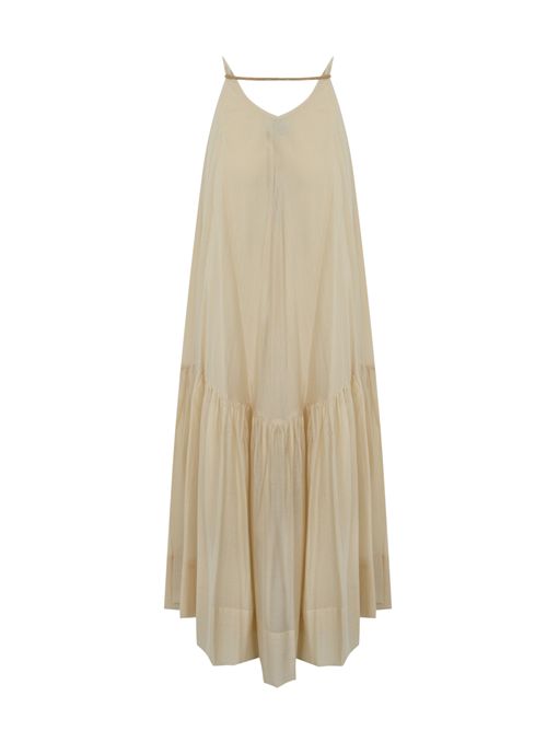 Abito lungo in tencel con cintura BLUGIRL | RA5193T294830907