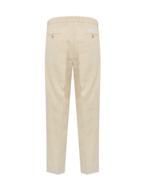 Pantalone con pinces Portobello in bull Panna BRIGLIA | PORTOBELLOD05103