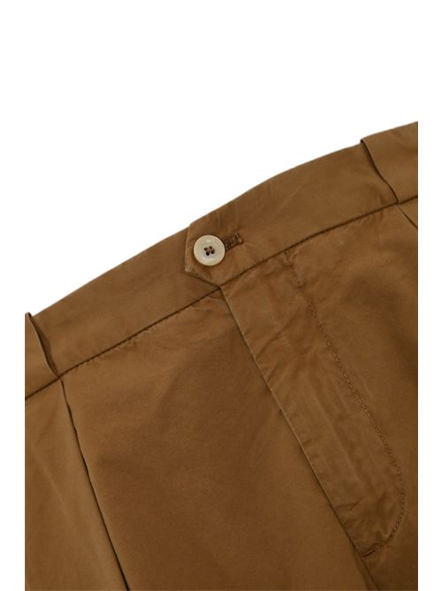 Pantalone con pinces Portobello in bull Dattero BRIGLIA | PORTOBELLOD05173