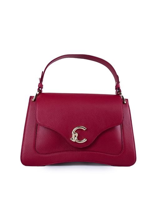 Borsa a mano C-Me medium in pelle sangria Coccinelle | E1SSL180101R16