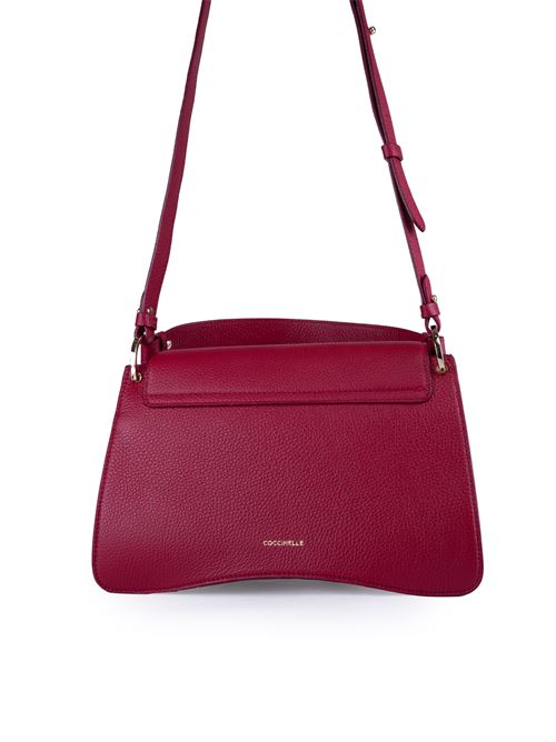 Borsa a mano C-Me medium in pelle sangria Coccinelle | E1SSL180101R16