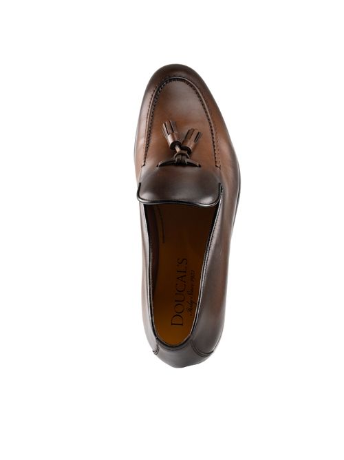 Mocassino in pelle con nappine DOUCAL'S | DU1080PANNUF159TM45