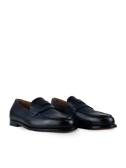 Mocassino Penny Mario 50 in pelle Blu DOUCAL'S | DU3260MARIUF159NB28