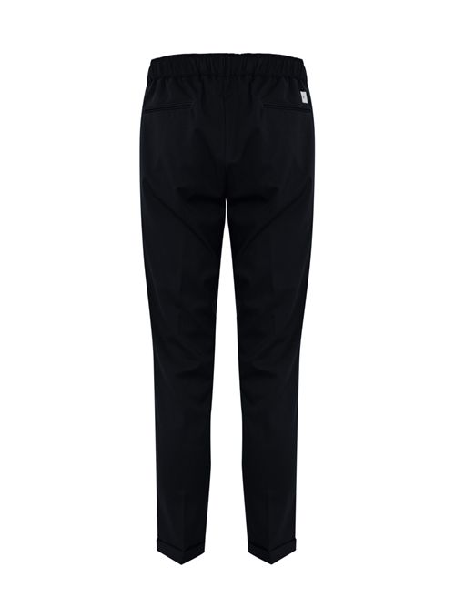 Pantalone con laccio in tessuto tecnico Blu navy PMDS | S25P41835680060