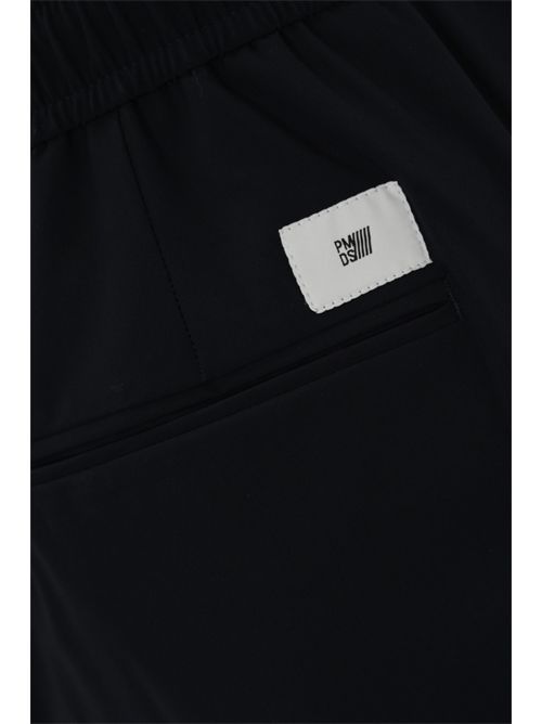 Pantalone con laccio in tessuto tecnico Blu navy PMDS | S25P41835680060