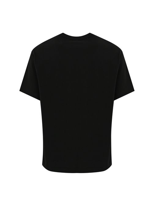 T-shirt in cotone con doppio taschino Black PMDS | S25TS2530020