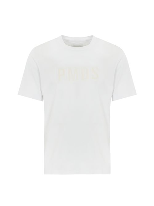 T-shirt in cotone con stampa logo White PMDS | S25TS2590010/71