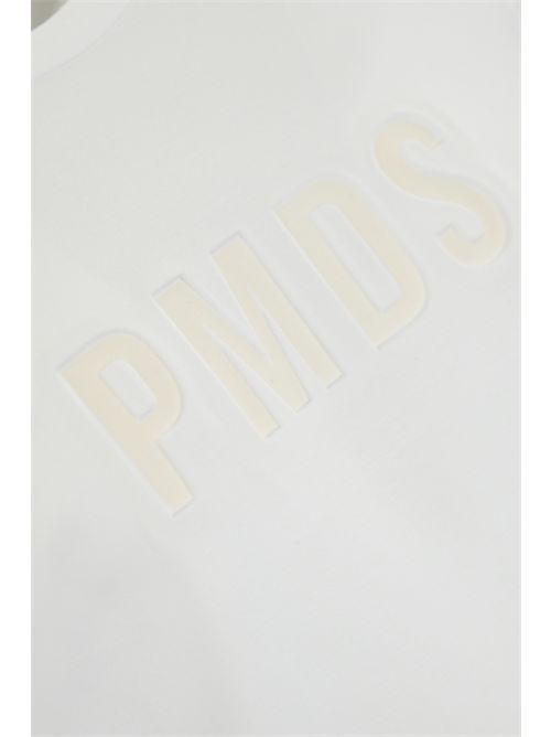 T-shirt in cotone con stampa logo White PMDS | S25TS2590010/71