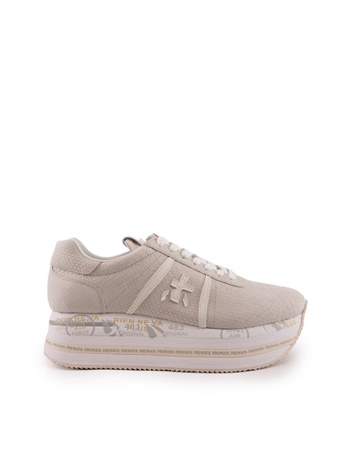 Sneakers Beth 7370 in pelle beige PREMIATA | BETH7370