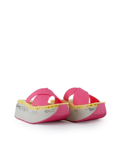 Sandali platform Moura 7459 Rosa/Giallo PREMIATA | MOURA7459