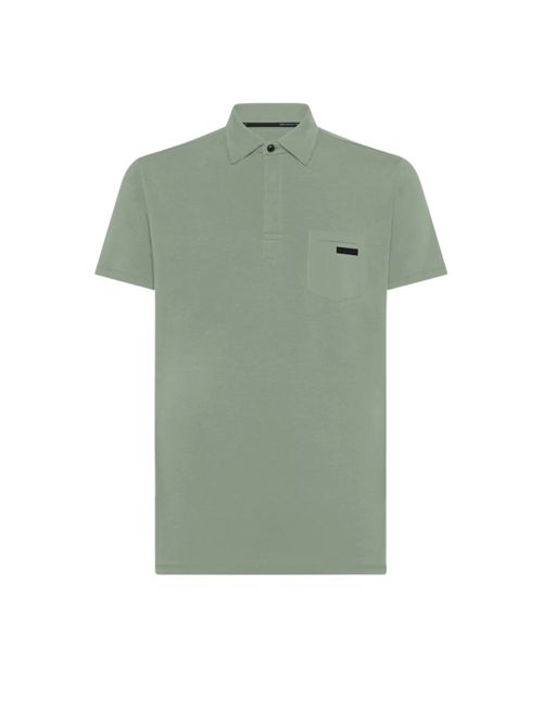 Polo Revo in cotone stretch Sage Green RRD | 2520122