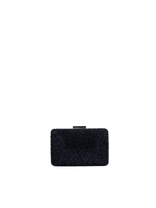 Clutch Niger con cristalli Nero TWENTYFOURHAITCH | LB10095NER