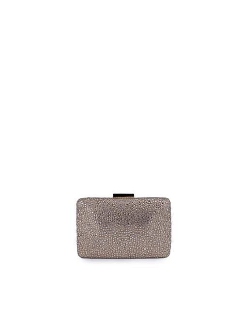 Clutch Niger con cristalli Oro TWENTYFOURHAITCH | LB10095ORO