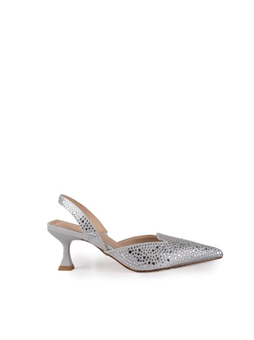 Sandali slingback Armenia Argento TWENTYFOURHAITCH | SH374ARG