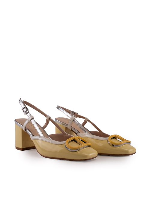 Decollete sling back in vernice TWINSET | 251TCP07012153